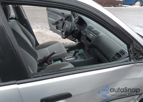 2003 Honda Civic Dx z USA, uszkodzony, nr VIN 2HGES16153H507502